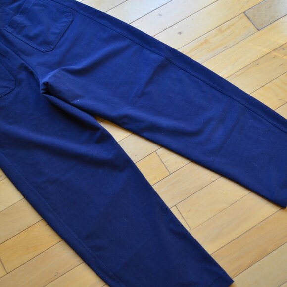 Athleta - Skyline High Rise Barrel Leg Pant Navy Blue Size 8 - Picture 14 of 14